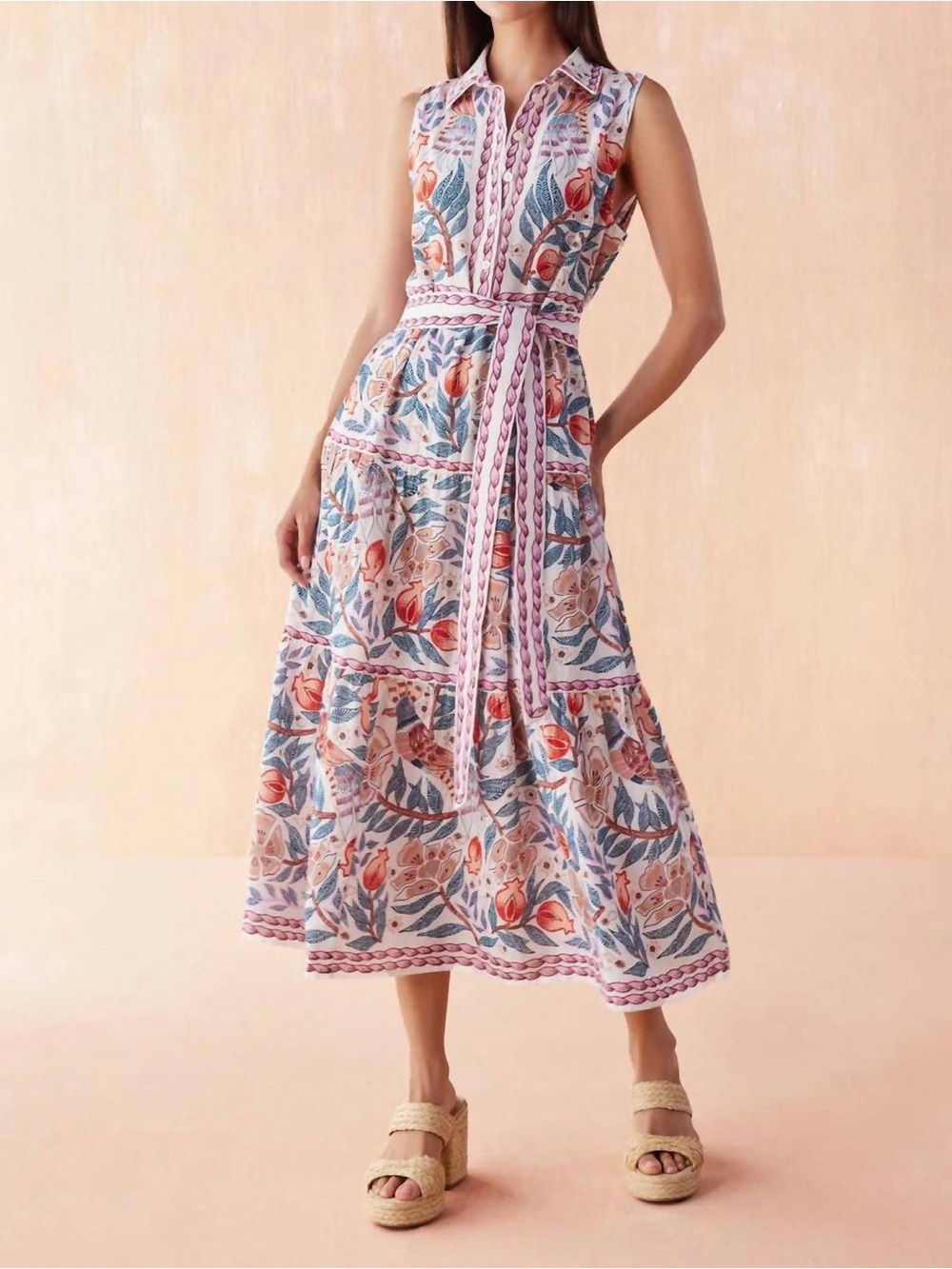 Omika - Kala Daydream Emeline Midi Dress  M